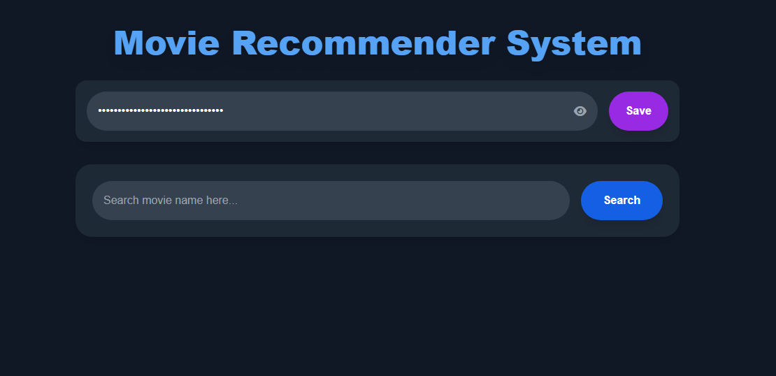 Movie Recommender System